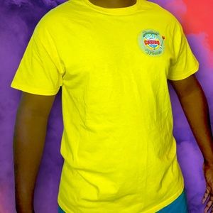 JACKPOT “Lucky 7” Yellow T-Shirt Size Large